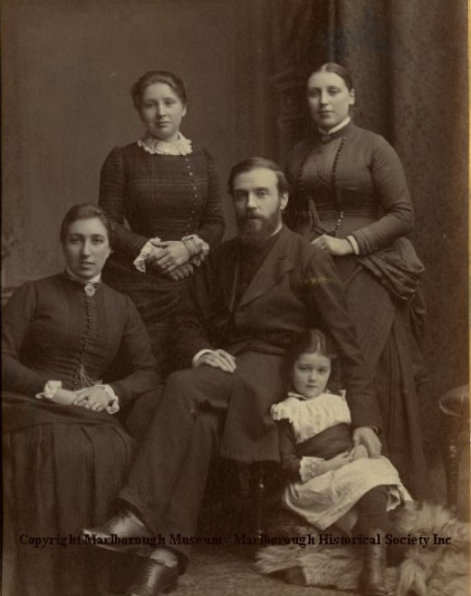 Marlborough Colonial Era family history portrait.